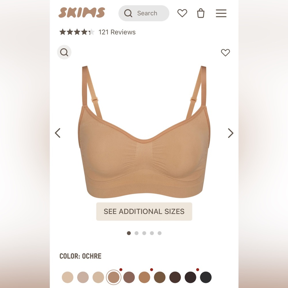 Skims Seamless Sculpt Bralette
